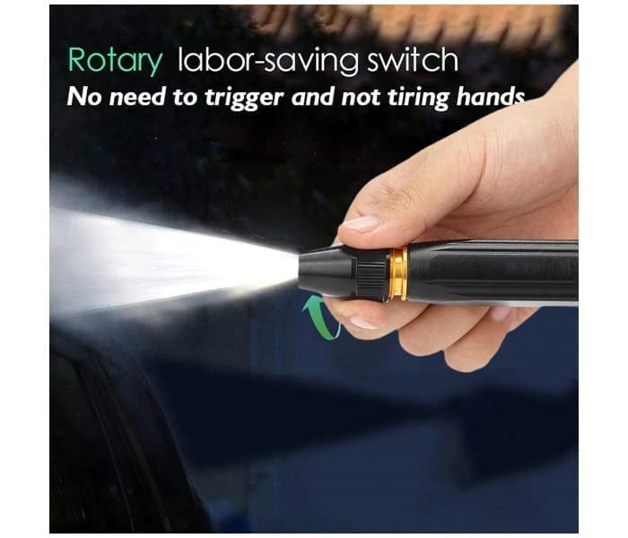 💦 Portable Hose Nozzle 🚿 Adjustable Spray for Car Wash, Garden & Cleaning 🌿