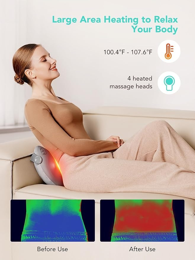 Heat & Vibration Therapy ✨