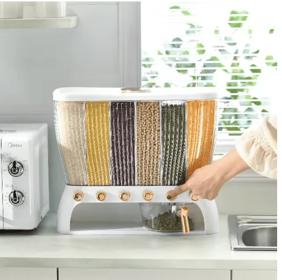 Airtight Multi-Grain Storage Organizer