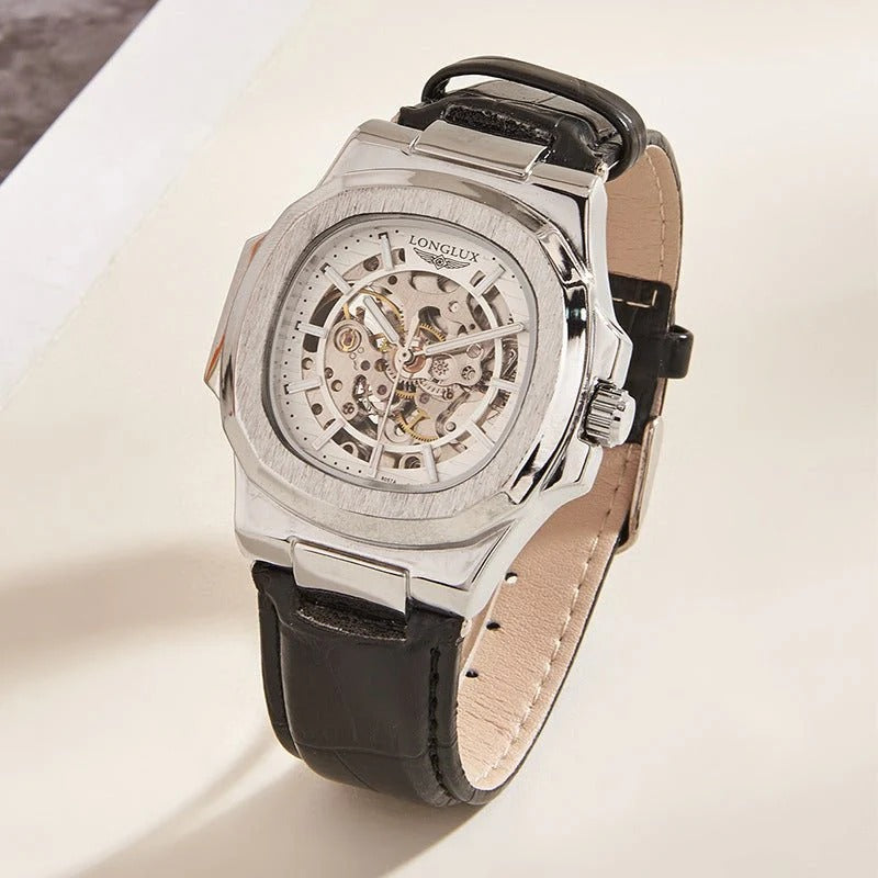 Men's Waterproof Mechanical Watch 🧭💼💦