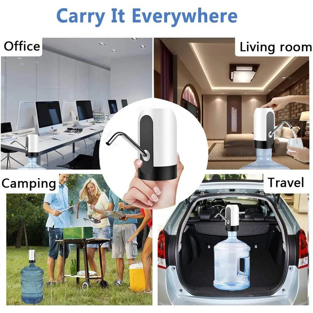 Portable USB Rechargeable 💼 for Bottles & Travel 🧳
